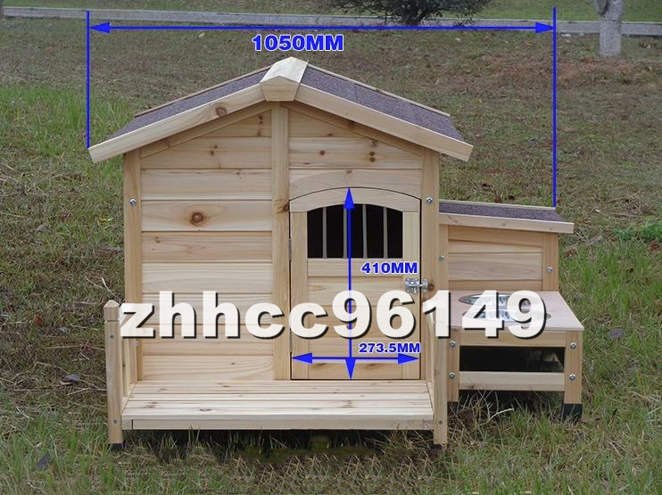  beautiful goods small size / for medium-size dog kennel wooden pet house dog dog holiday house house waterproof . corrosion outdoors gorgeous holiday house garden for 
