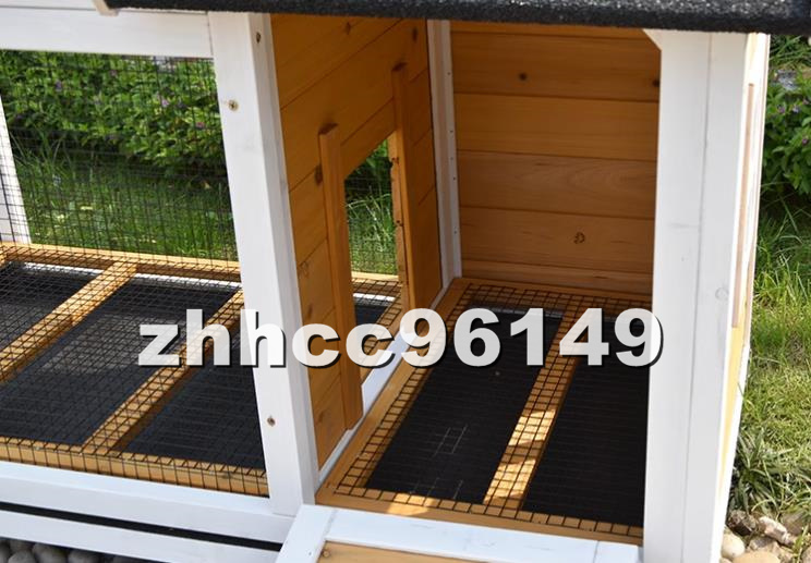  beautiful goods chicken small shop . is to small shop pet holiday house house wooden rainproof . corrosion rabbit chicken small shop breeding outdoors .. garden cleaning easy to do pink 