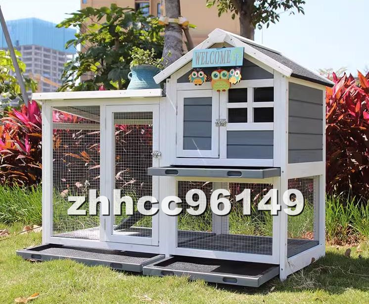  beautiful goods chicken small shop . is to small shop pet holiday house house rabbit small shop wooden rainproof . corrosion high quality breeding outdoors .. garden cleaning easy to do 