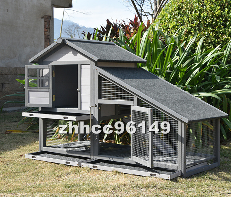 beautiful goods large pet accessories chicken small shop . is to small shop pet holiday house house wooden rabbit small shop breeding outdoors .. garden for cleaning easy to do 