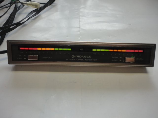 パイオニア オーディオレベルインジケーターRD-150 動作品 パイオニア オーディオレベルインジケーターRD-150 動作品