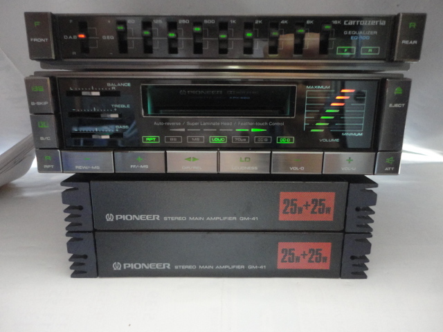 Yahoo!オークション - KPX-660 EQ-100 GM-41×2台 carrozzeria Yahoo!オークション - KPX-660 EQ-100 GM-41×2台 carrozzeria