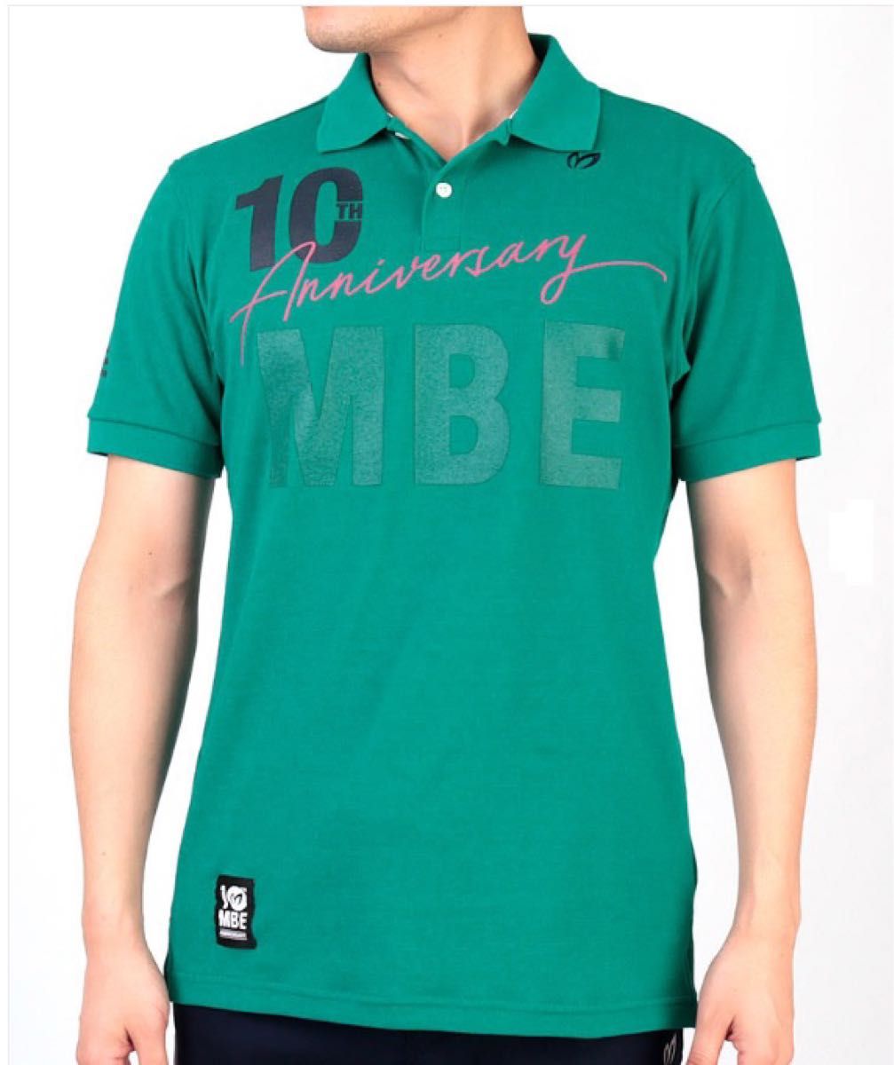 新品　マスターバニーエディション10th　アニバーサリー　ポロシャツ グリーン　サイズ4　パーリーゲイツ