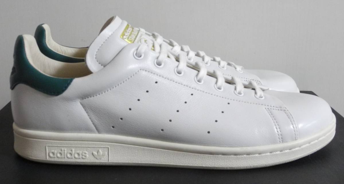 ほぼ新品 スタンスミス リコン 2020年製 JP28.0cm 白×緑 AQ0868 生産終了 天然皮革 adidas stansmith recon グリーン アディダス リーコン_画像1