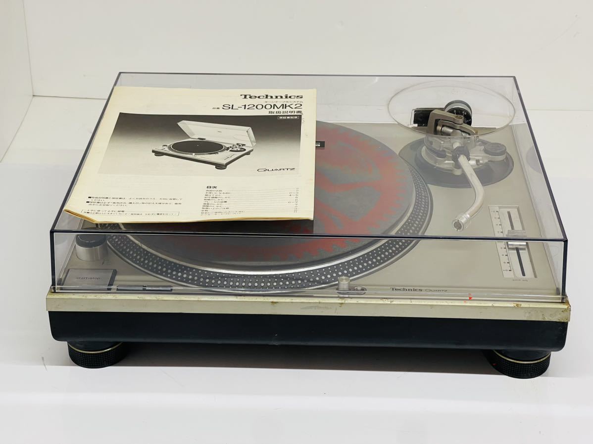 Technics SL-1200MK2 ターンテーブル レコードプレイヤー ジャンク-