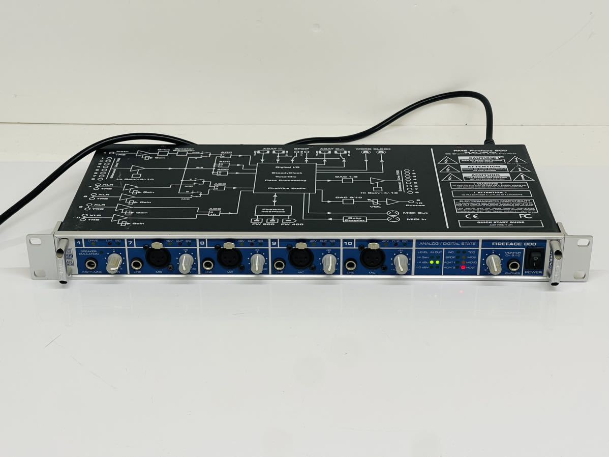 Yahoo!オークション - ☆RME FIREFACE 800 オーディオインターフェ...