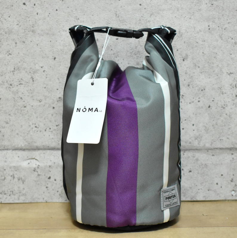[ free shipping ] new goods NOMA t.d. × PORTER special order roll top bag Porter Yoshida bag gray *