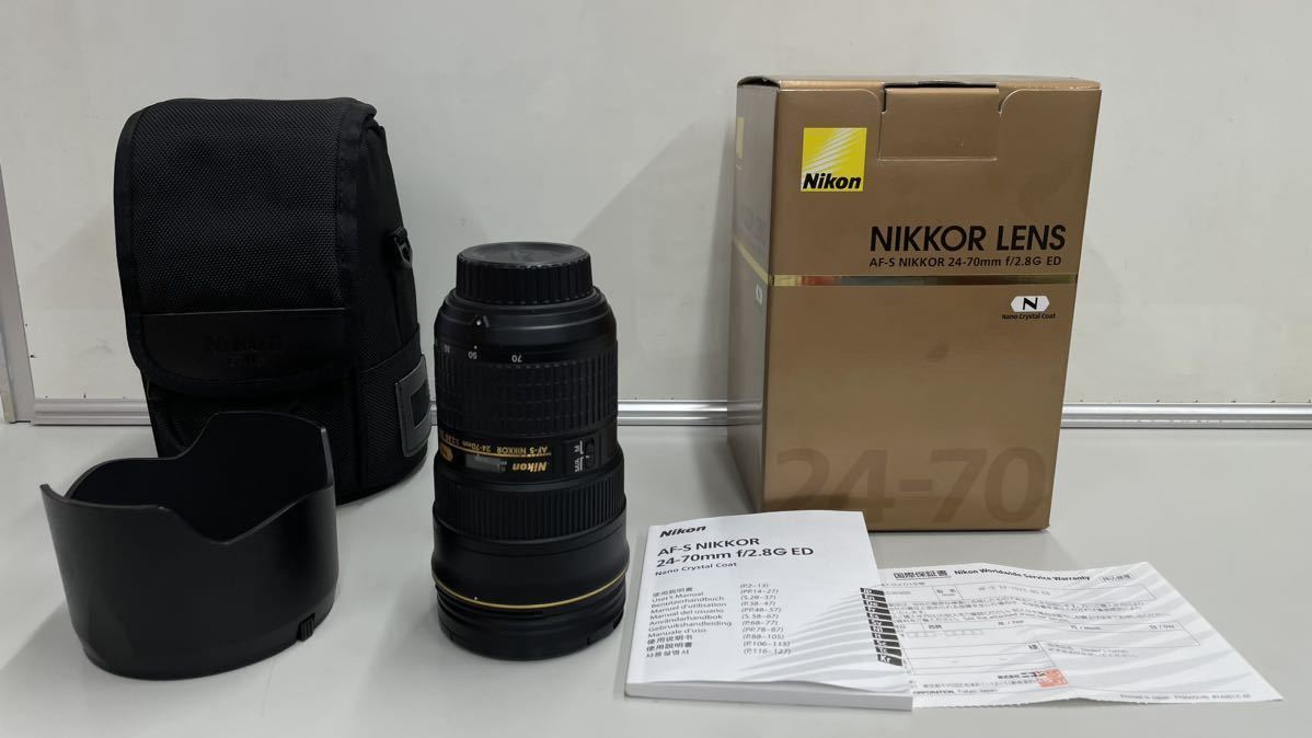 超熱 ☆AF-S Nikon NIKKOR f2.8GED☆美品 24-70mm ニコン - airsideaog.com