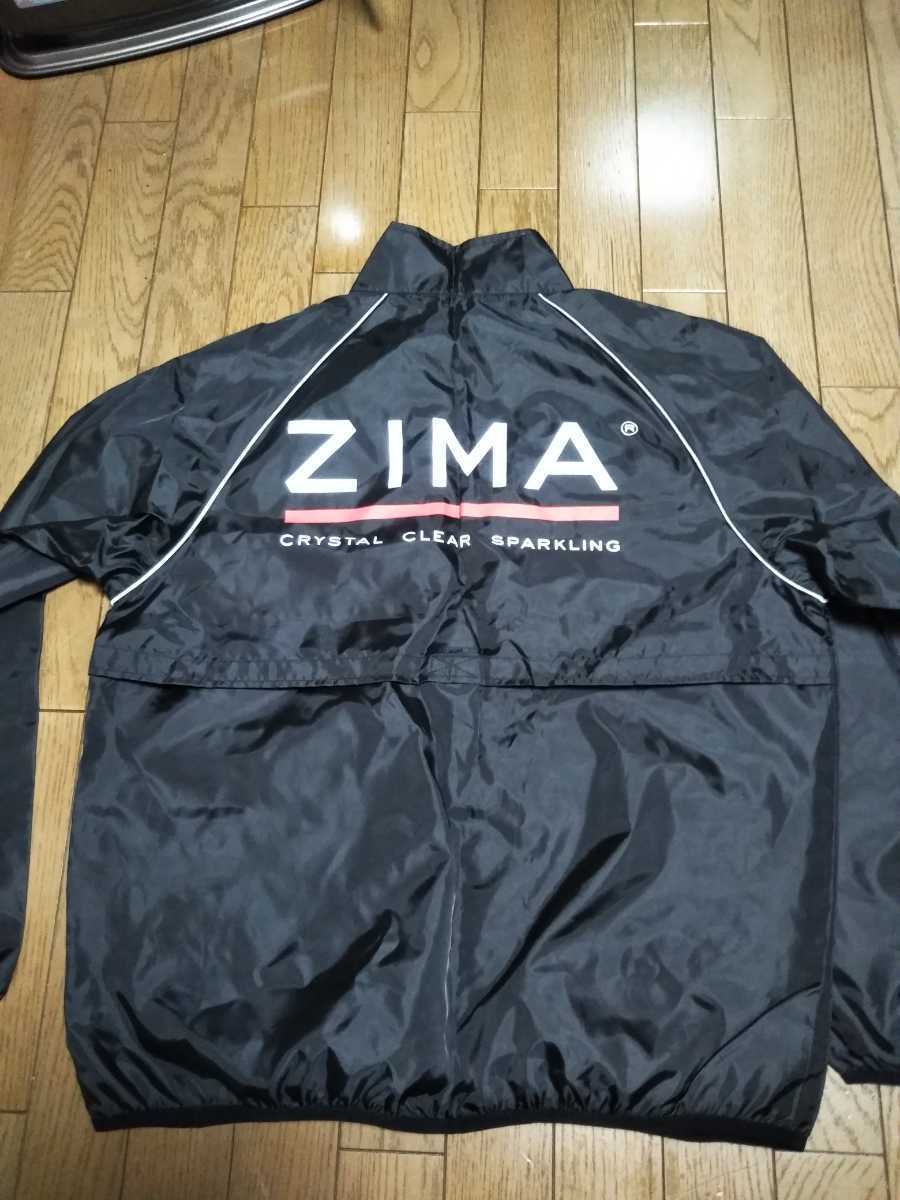 未開封品 ZIMA ジーマ ウインドブレーカー 非売品 ジャケット ナイロンジャンパー 上着 黒_画像3