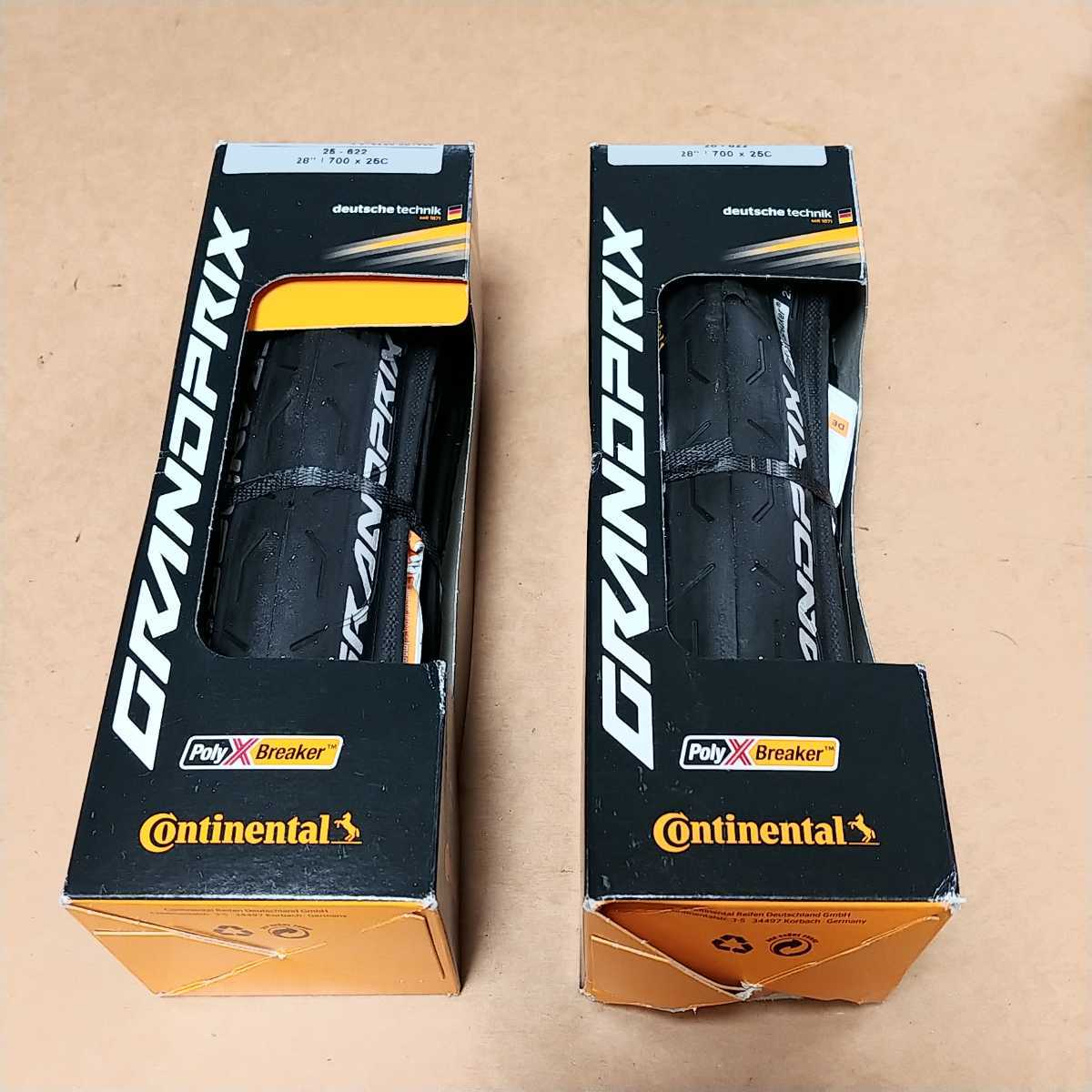 【お1人様1点限り】 新品!! continental GRAND PRIX コンチネンタル グランプリ 700×25C 2本セット 700C(クリンチャー、WO) 【お1人様1点限り】 新品!! continental GRAND PRIX コンチネンタル グランプリ 700×25C 2本セット 700C(クリンチャー、WO)