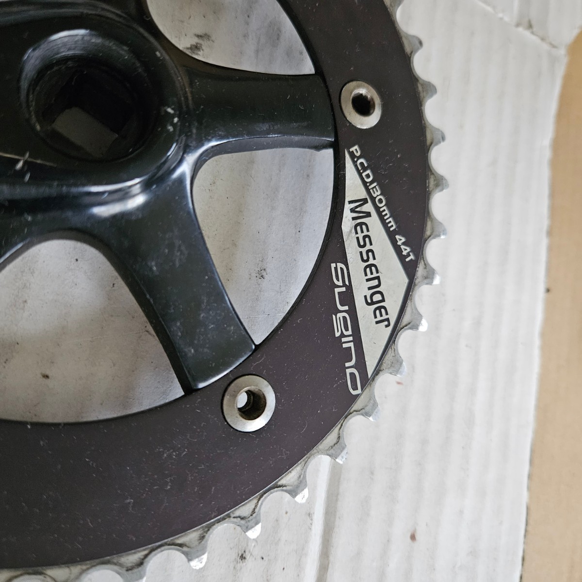 Suginoクランク　44t ペダルなし Suginoクランク 44t ペダルなし