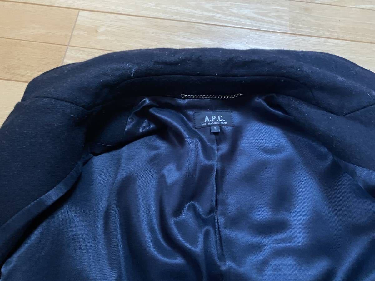 即納!最大半額! A.P.C. アーペーセー社製カシミヤ混ウール地