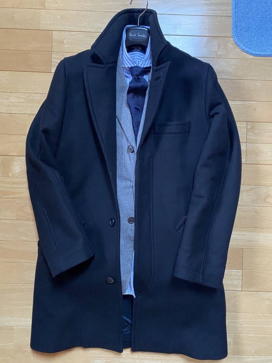即納!最大半額! A.P.C. アーペーセー社製カシミヤ混ウール地