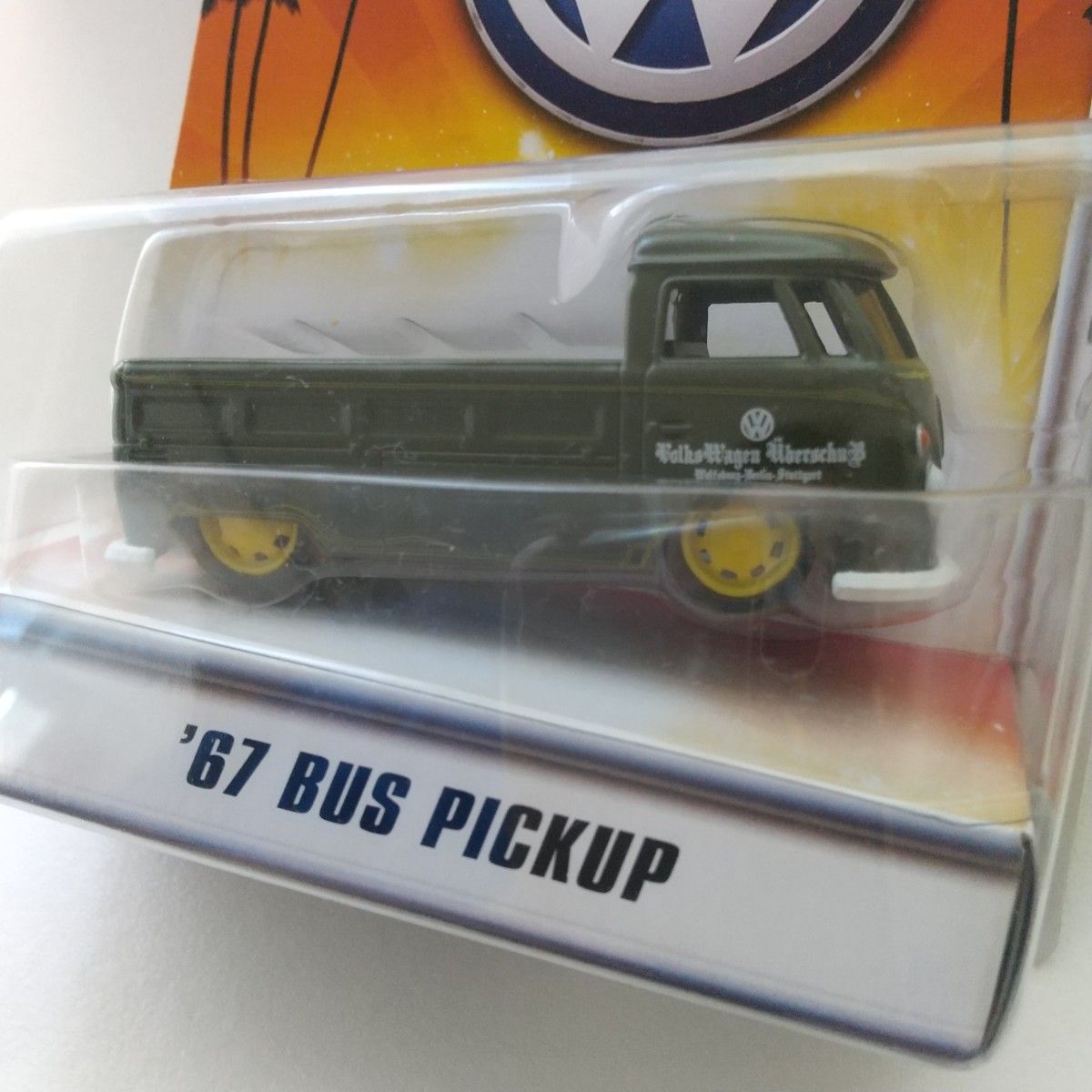 ホットウィール VW '58 PANEL BUS / '67 PICUP 2台セット 緑/灰 ホットウィール VW '58 PANEL BUS / '67 PICUP 2台セット 緑/灰