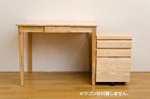  desk W90×60cm desk wooden table drawer natural slim natural tree study desk writing desk PC desk 