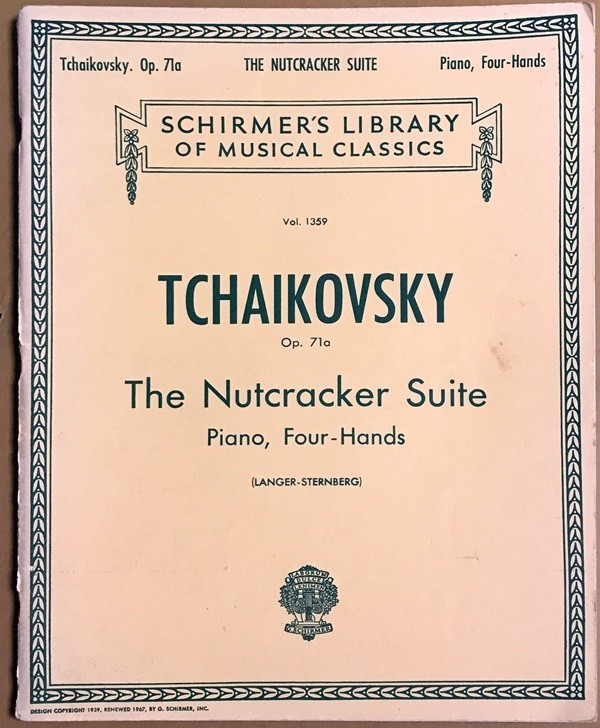 チャイコフスキー 組曲 くるみ割り人形 Op.71a (ピアノ連弾) 輸入楽譜 Tchaikovsky Nutcracker Suite 洋書_画像1
