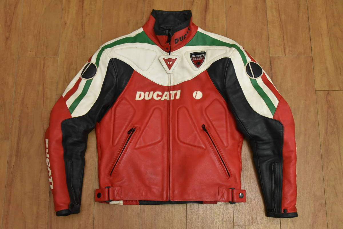 ヤフオク! - DUCATI×DAINESE 本革 レザージャケット サイ...