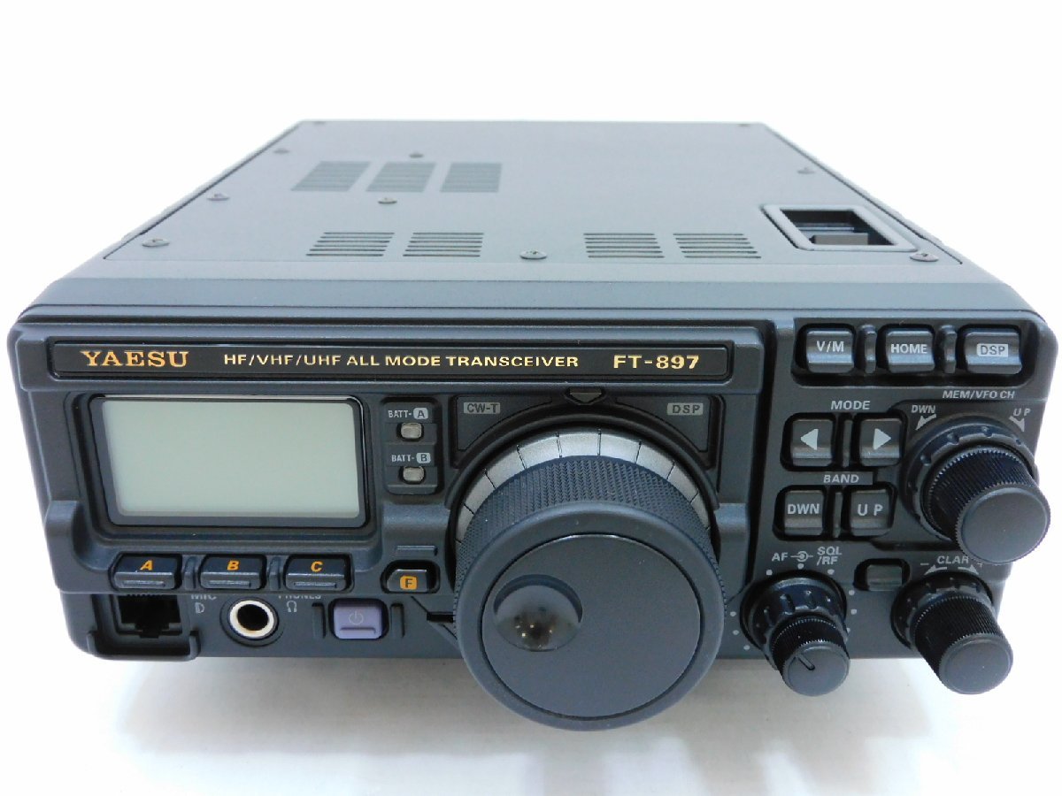 YAESU 八重洲無線 アマチュア無線用 無線機(FT-897) ＆ 電源ユニット