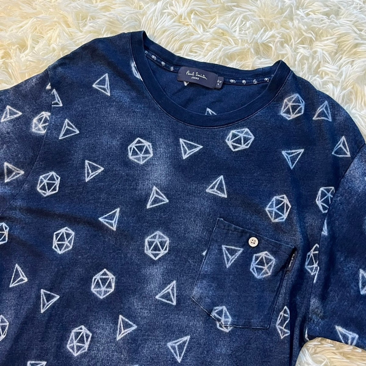 美品 Paul Smith JEANS ポールスミス Tシャツ 半袖 インディゴ