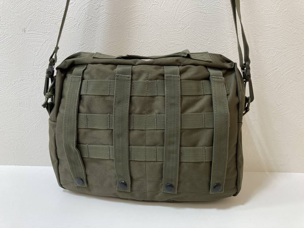 ☆　ミリタリー用品　YMCL KY. MOLLE ツールバッグ『BAG.MOLLE TOOL 8415-08-911-3101』　カーキ色　ショルダーバッグ肩掛けバック　 管IAR_画像2