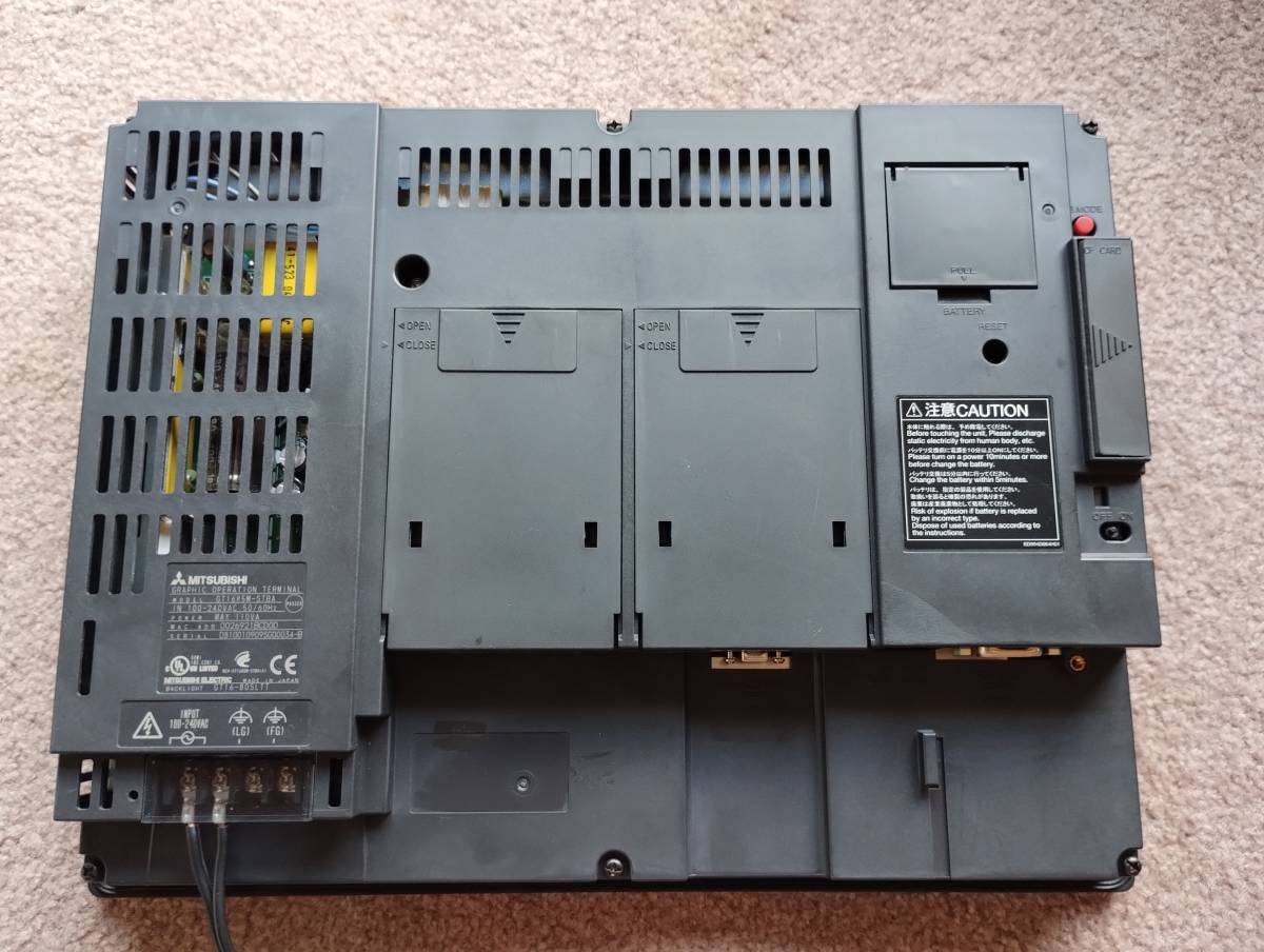 三菱電機 中古GOT GOT1000 GT1685M-STBA 100V-240V AC 50/60Hz | vanex.ly