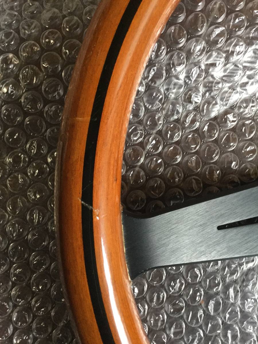 Nardi Classic 37厘米Wood＆Black Spoke正品喇叭按鈕 原文:ナルディ クラシック37cm ウッド&ブラックスポーク正規品 ホーンボタン付き 