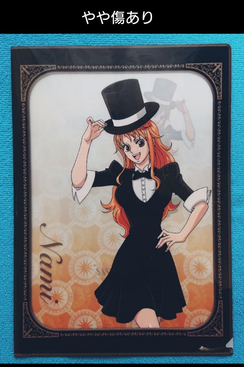 【非売品】ナミ クリアファイル2枚セット 「ワンピース×PEACH JOHN」★おまけクリアファイル付き★
