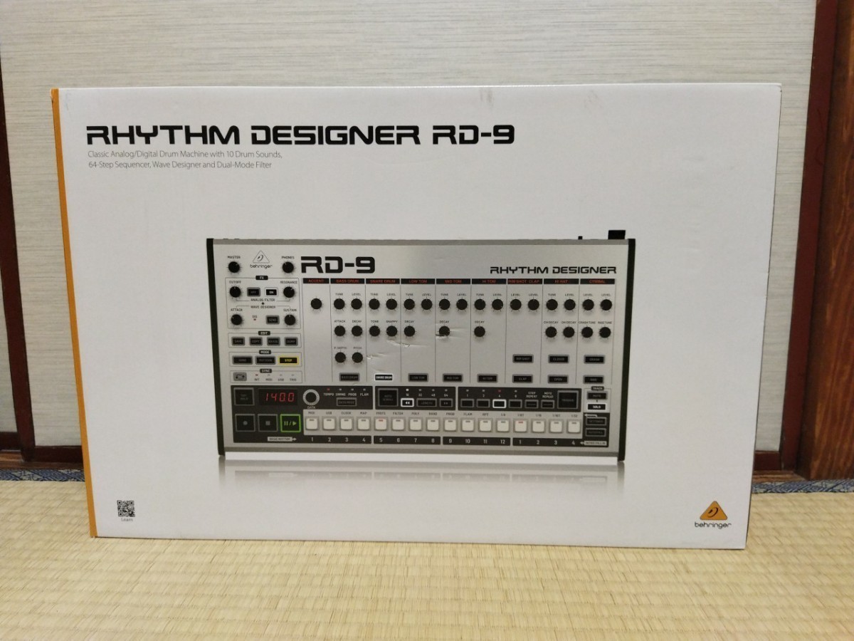 未開封新品】『behringer RHYTHM DESIGNER RD-9』ベリンガーリズム