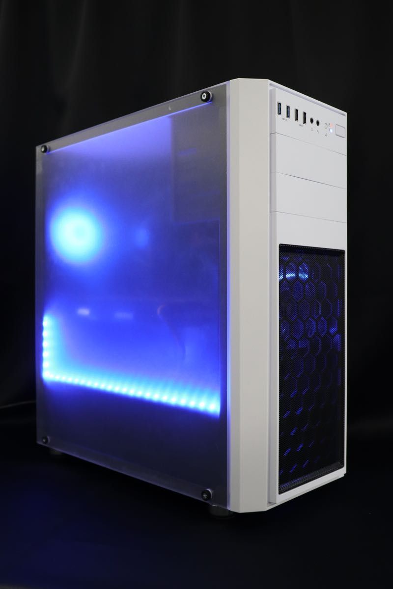 光るゲーミングPC 新品ケース i5 9600KF GTX 1070 8GB VALORANT APEX