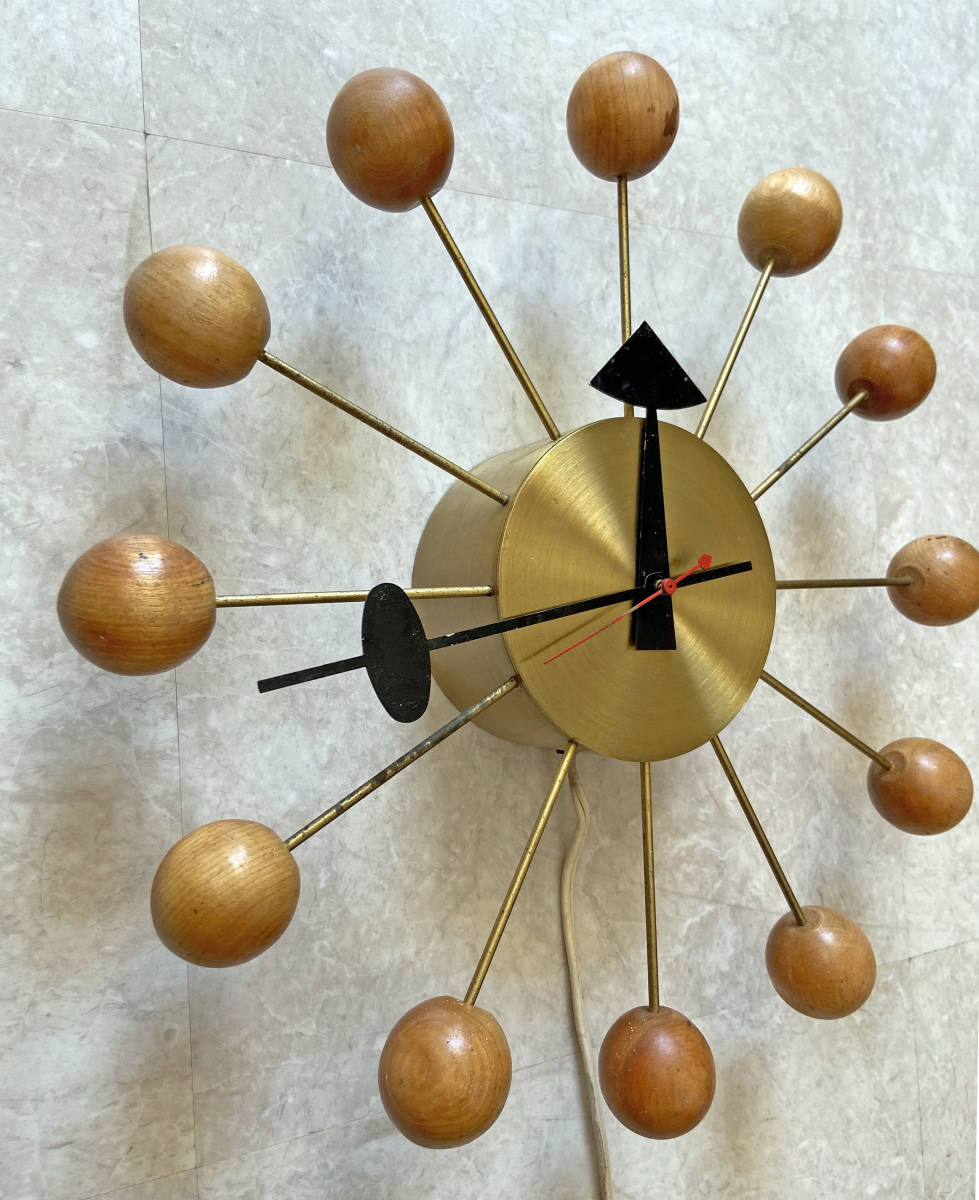 レア オリジナル George Nelson Howard Miller Ball Clock レア オリジナル George Nelson Howard Miller Ball Clock