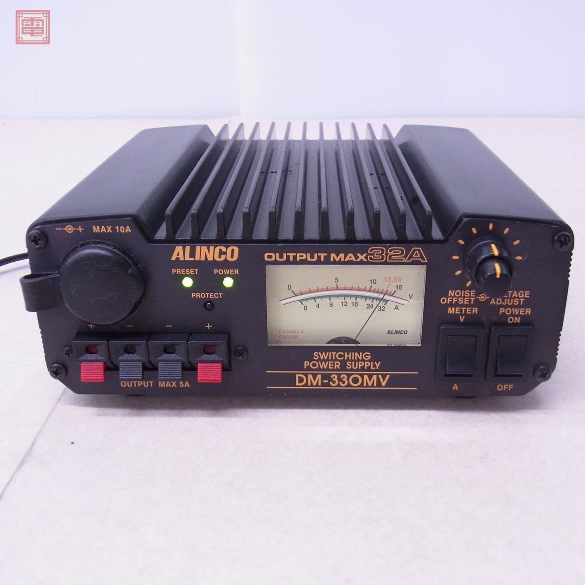 ALINCO アルインコ DM-330MV DC5V〜15V MAX32A DC電源 直流安定化電源