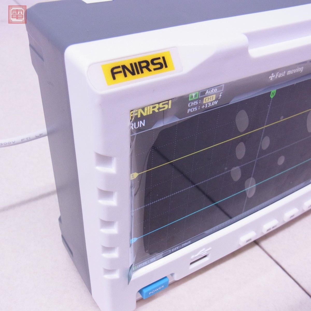 FNIRSI 1014D デジタルオシロスコープ 100MHz 2ch 1GSa/s デュアル