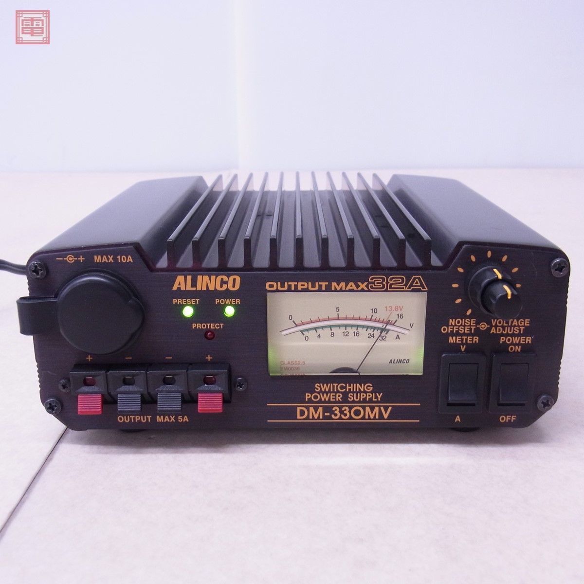 ALINCO アルインコ DM-330MV DC5V〜15V MAX32A DC電源 直流安定化電源
