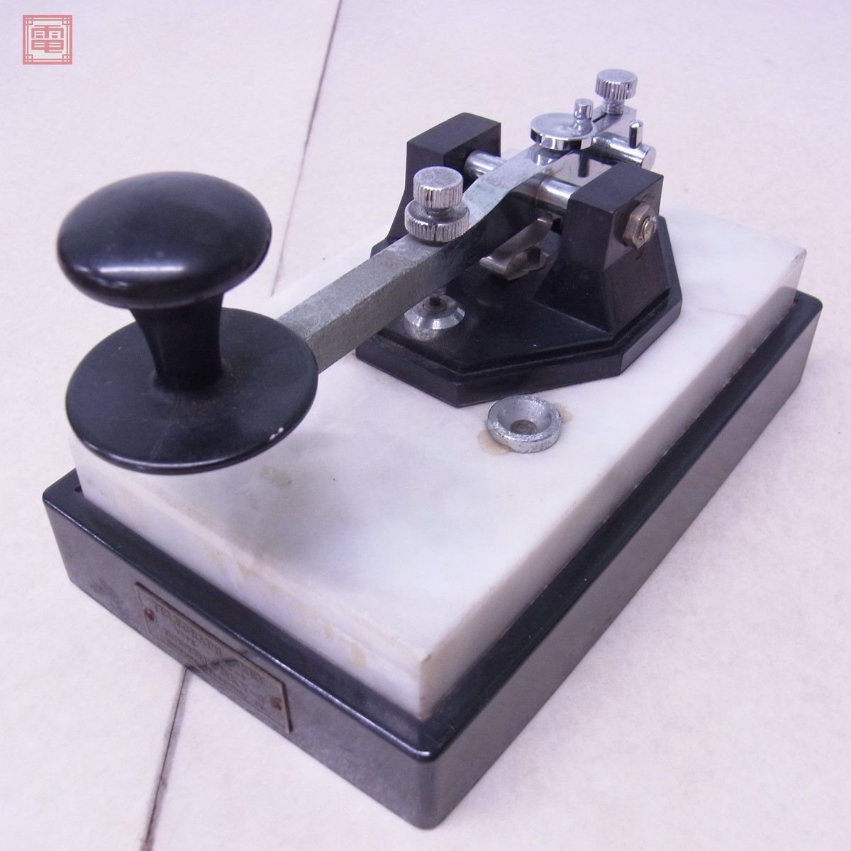 HI-MOUND ハイモンド HK-8 防衛省規格 NKY-4 縦振り電鍵 + Oqt5-131