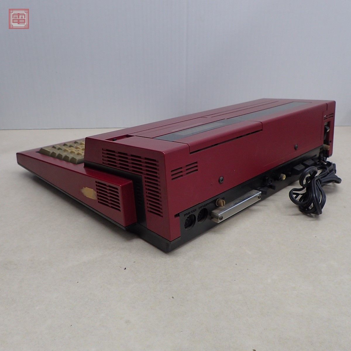  sharp X1 CZ-801CR body only rose red X1C SHARP operation defect Junk parts taking .. please [40