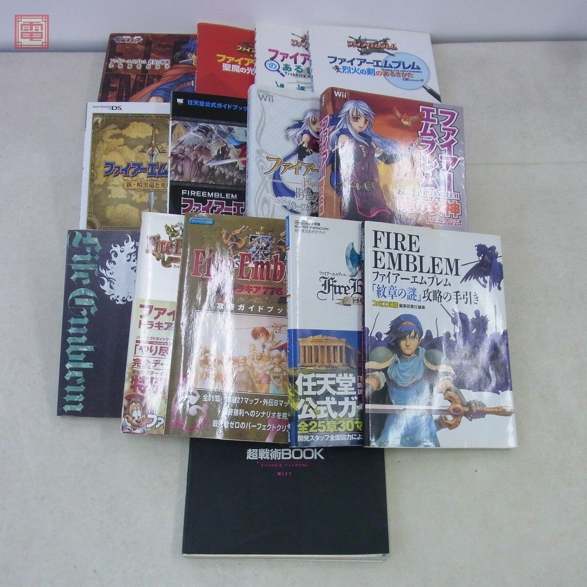 ファイアーエムブレム GBA GC Wii+各攻略本 5点セット-