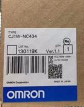 ブランド品専門の OMRON/オムロン 新品 CJ1W-NC434 直接取引可　2ケ月保証 I/Oユニット その他
