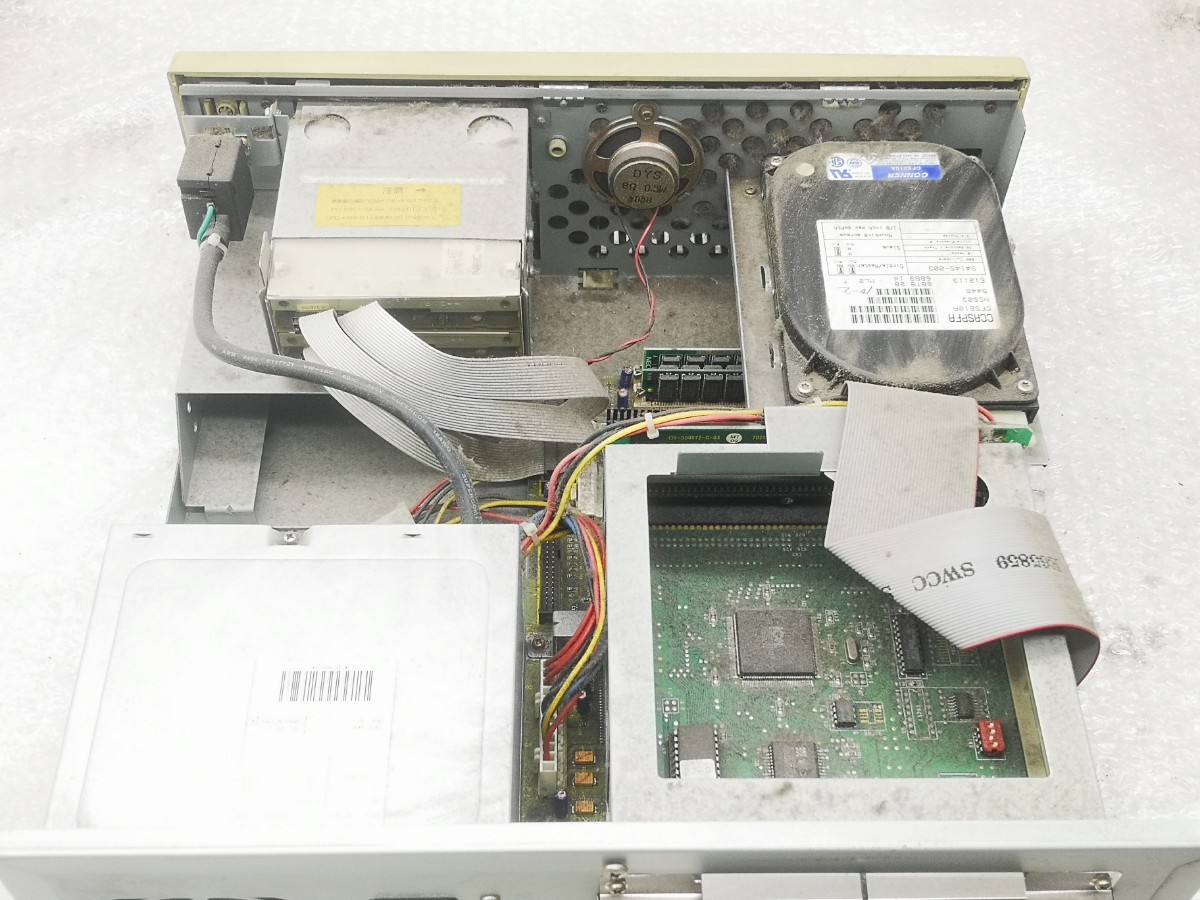 NEC PC-9801BA3/U2 旧型PC ジャンク扱い_画像9