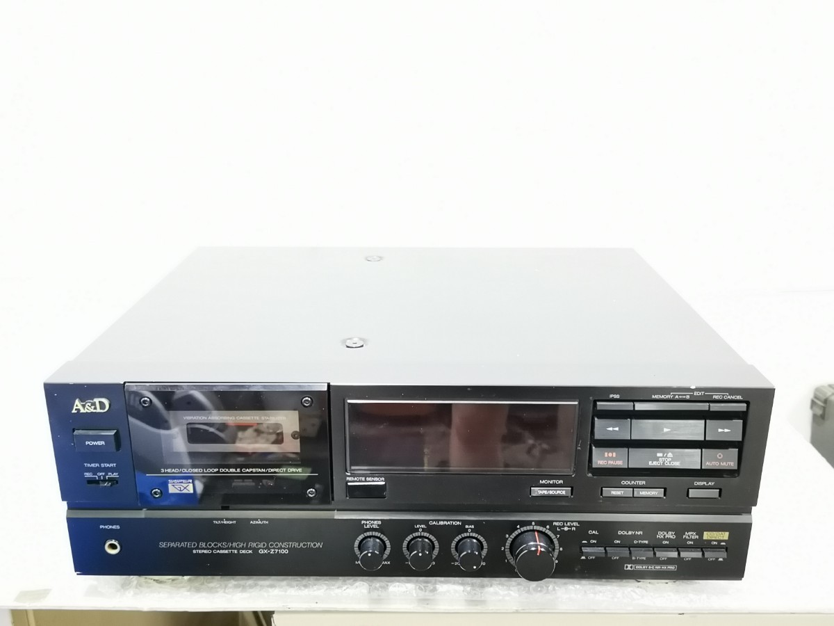 消費税無し AKAI A＆D ジャンク041 カセットデッキ GX-Z7100 一般