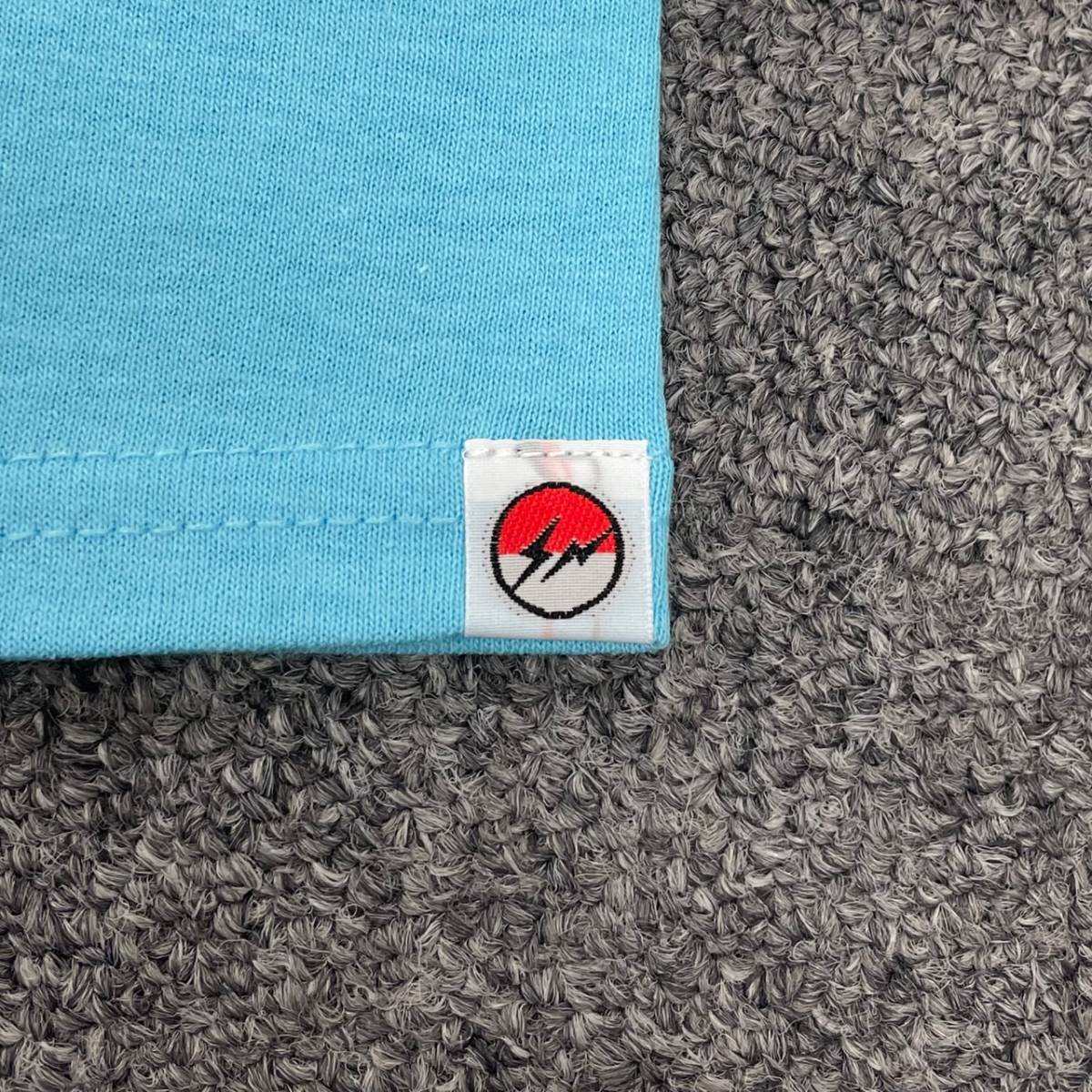 定価7700円 未使用● FRAGMENT DESIGN Pokemon 21SS THUNDERBOLT PROJECT コラボ ポッチャマ Tシャツ フラグメント ポケモン PFM-11040-C Lの画像7