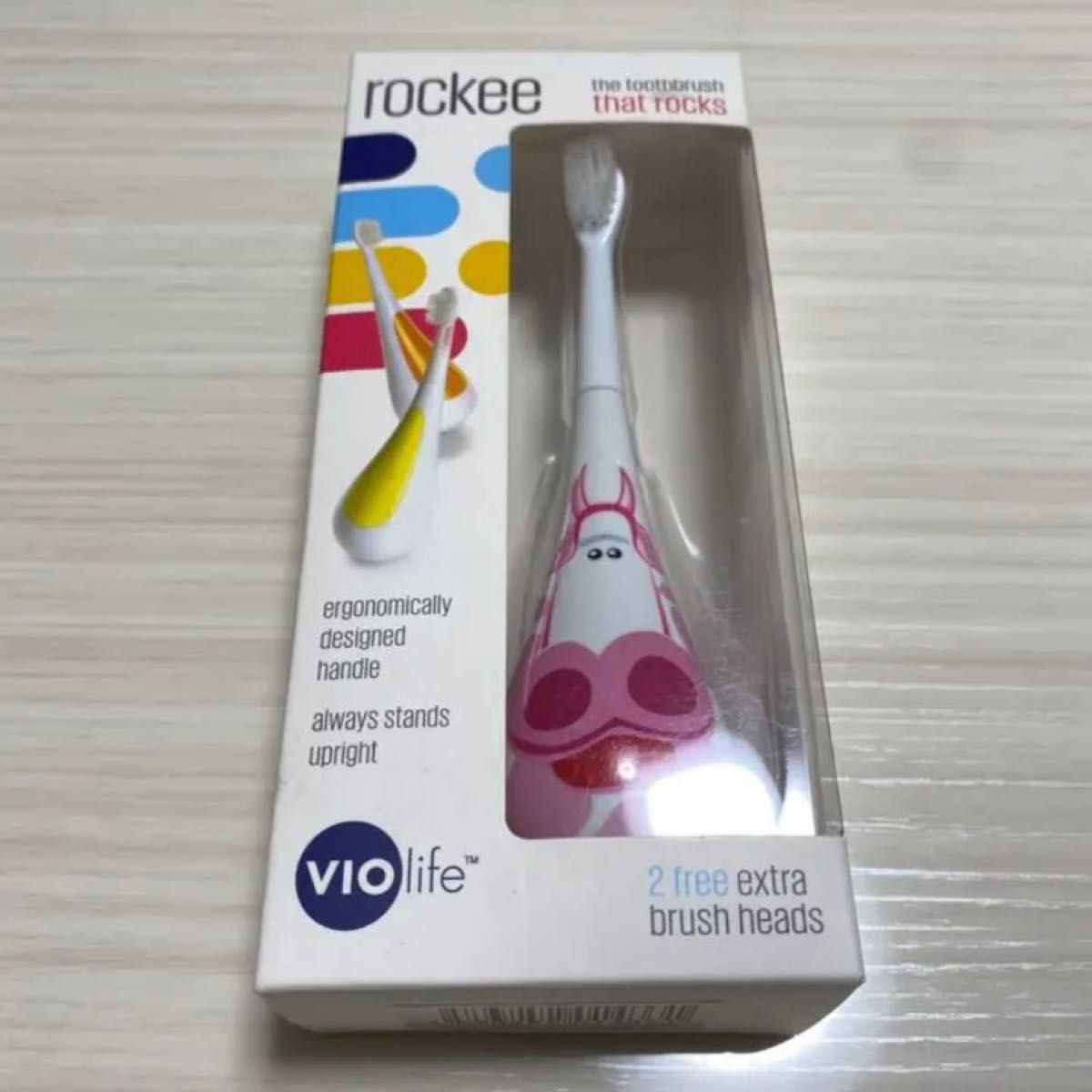 【値下げ】violife rockee アニマル歯ブラシ ×2個 新品未使用