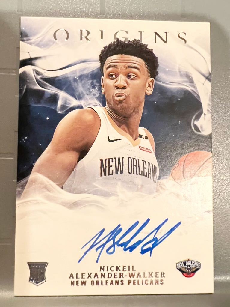 SSP直書 RC Auto 19 Panini Nickeil Alexander-Walker アレクサンダー ウォーカー NBA ルーキー サイン バスケ FIBA ワールドカップ Canada_画像1