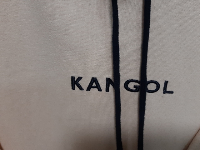 パーカー　ＫＡＮＧＯＬ×Ａ．Ｓ．Ｍコラボ　カンゴールユニセックスＶＳＡコットンワンポイントロゴコンビパーカー（Mサイズ）_画像6