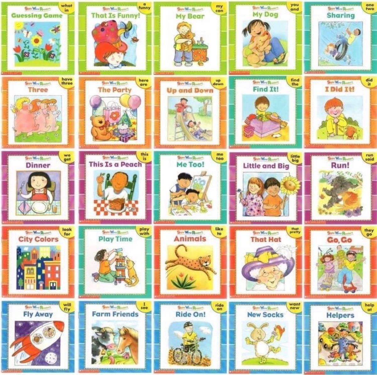 最新版 first little readers cd付 sight word readers マイヤペン付 DK絵辞書おまけ付
