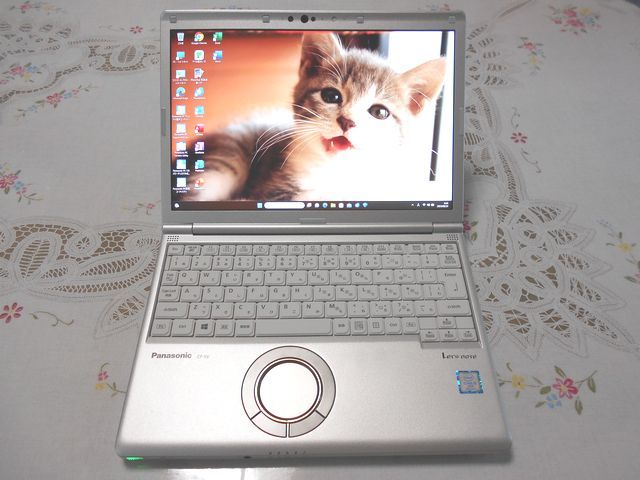 ☆工場出荷状態+ほぼ美品+Win11+アプリ☆ Panasonic Let's note CF