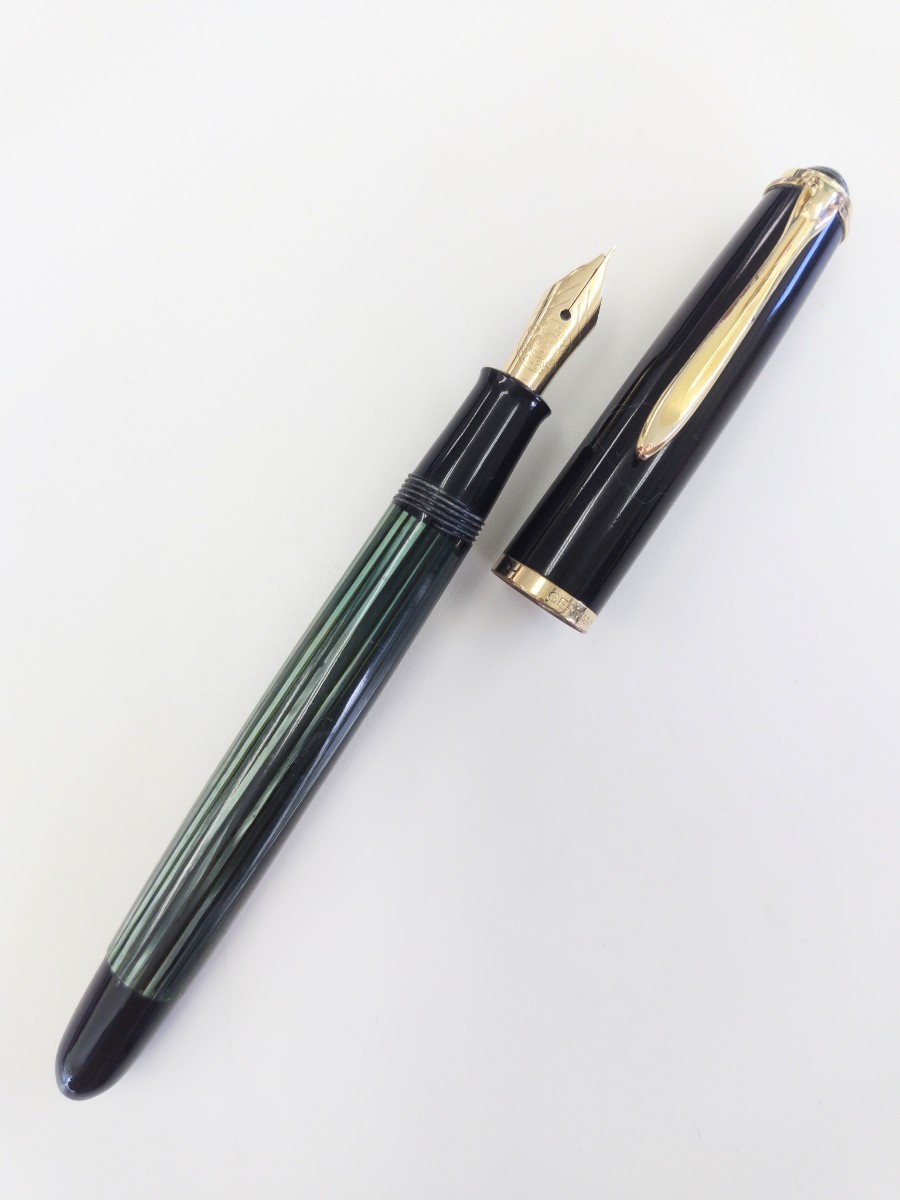 □ジャンク品□ Pelikan ペリカン万年筆 400 ペン先74C-585 欠けあり