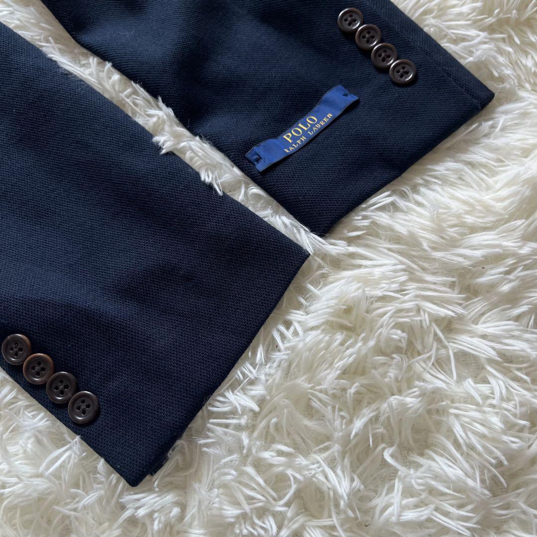 新品未使用品タグ付き 現行タグ POLO Ralph Lauren ポロラルフローレン テーラードジャケット ネイビー 3B