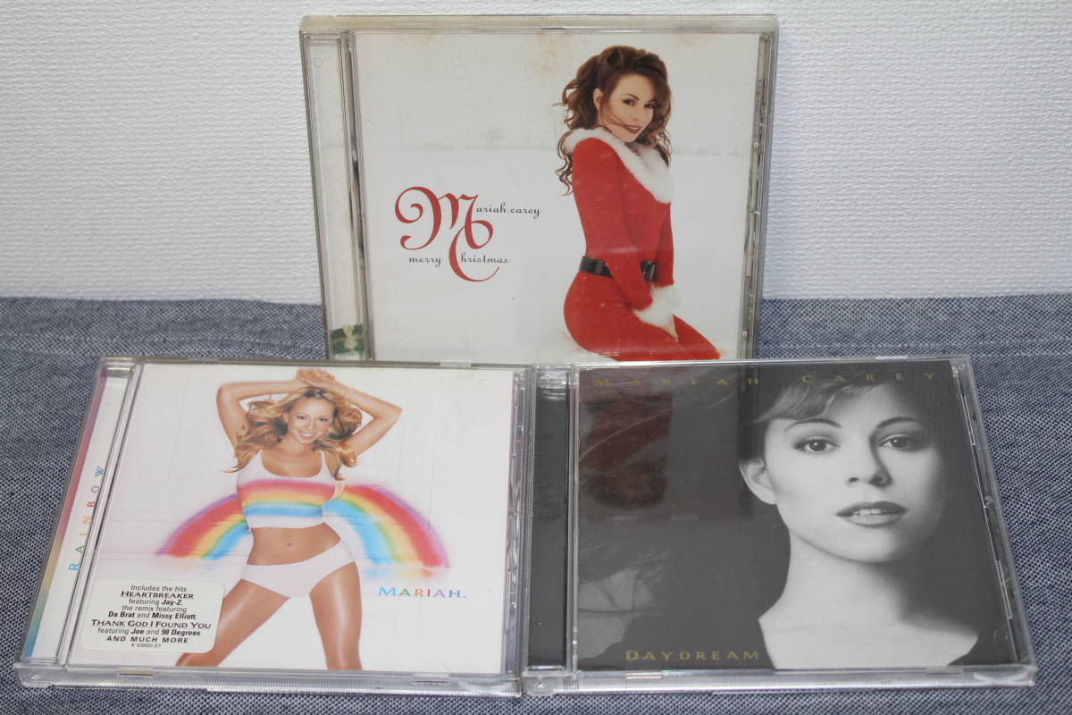 CD3枚★マライア・キャリー Mariah Carey メリークリスマス / デイドリーム / レインボウ★恋人たちのクリスマス
