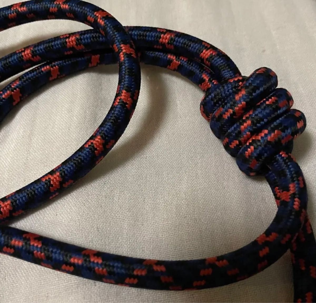 トポロジー ストラップ Topologie 8 0mm Rope / Navy Orange トポロジー ストラップ Topologie 8 0mm Rope / Navy Orange