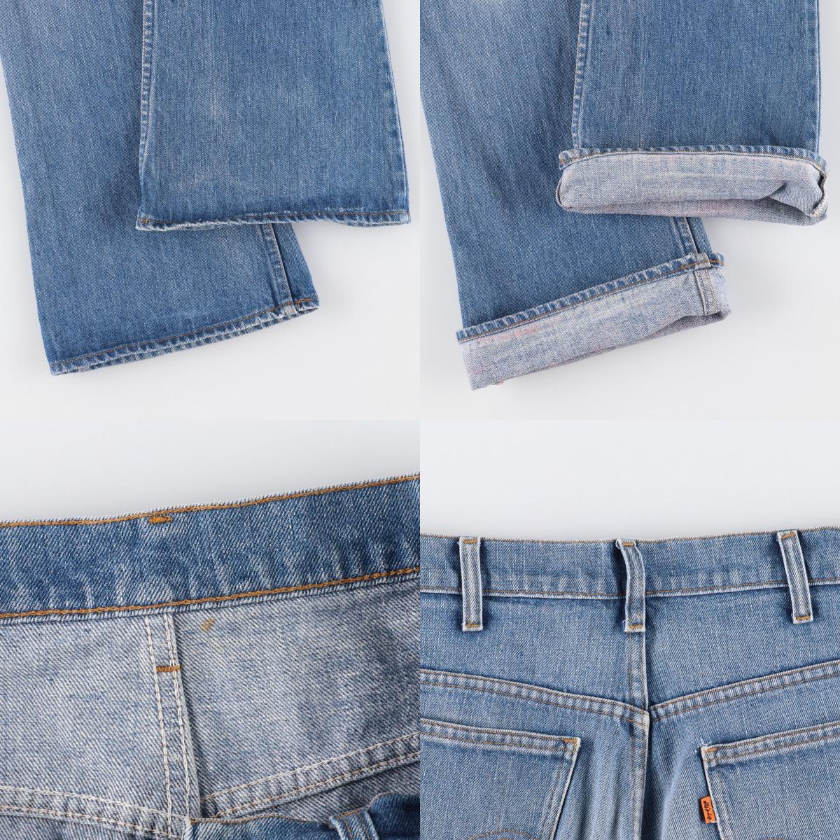 古着 70年代 リーバイス Levi's 646 ビッグE BIG E ベルボトムジーンズ デニムパンツ メンズw32 ヴィンテージ /evb002035_画像8